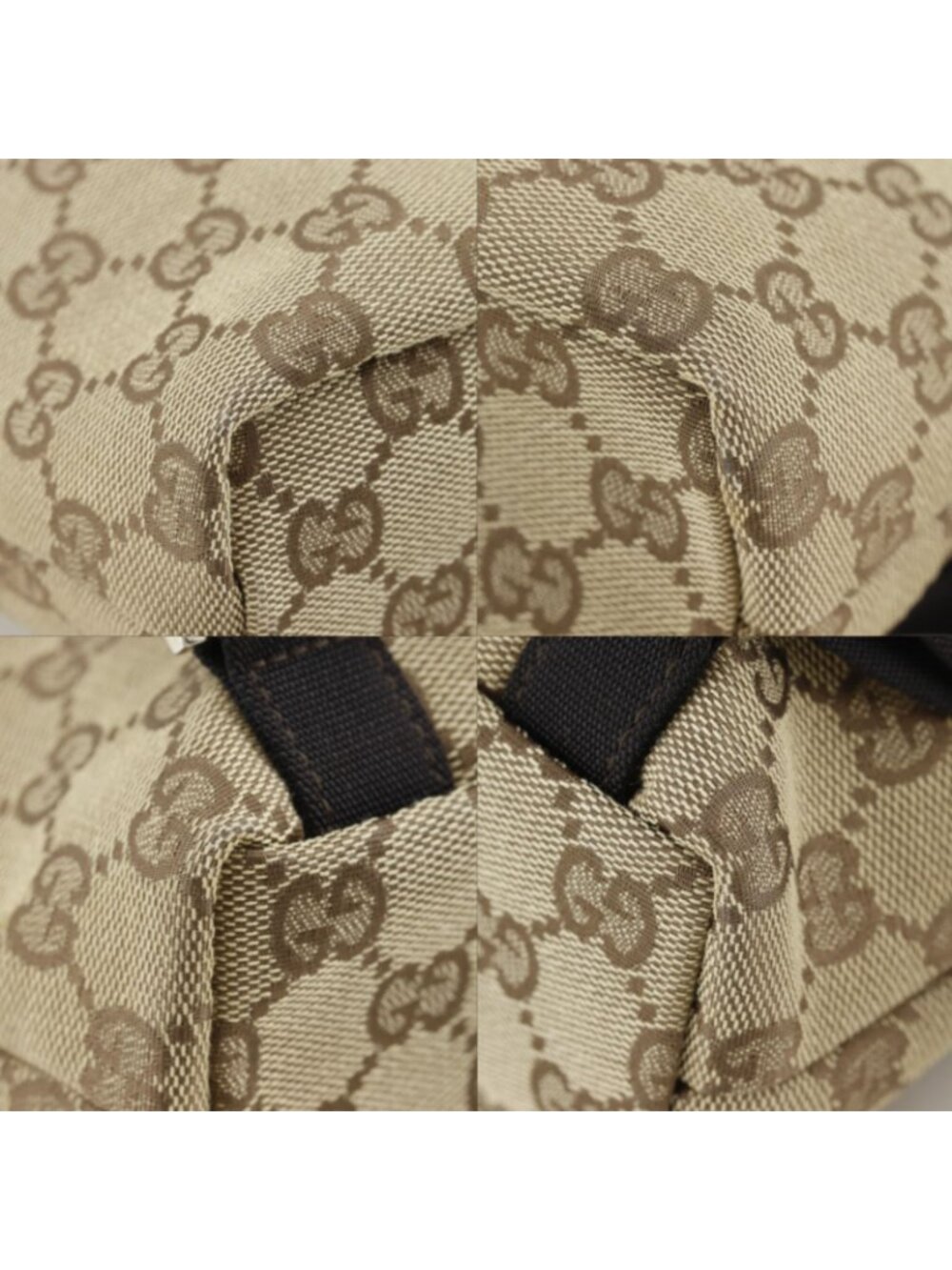 Gucci GG Canvas Brown Backpack - Picture 4 of 10